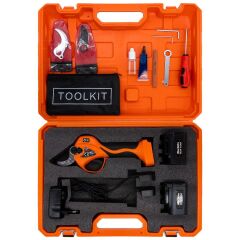 Max Extra MX8035 Çift Akülü Yedek Bıçaklı Şarjlı Budama Makası 16.8V 4.0Ah