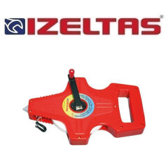 İZELTAŞ ARAZİ TİPİ FİBERGLAS SAPLI ŞERİT METRE 30 MT