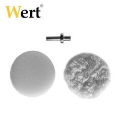 WERT 9014 11 Parça 80 mm Pasta Cila Polisaj Sünger Ped Seti M10 Adaptörlü