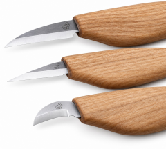 Beavercraft S15 Çip Oyma ve Yontma Bıçağı Seti, 6 Parça