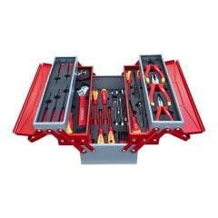 İzeltaş 8420005046 5 Gözlü Dolu Elektrikçi Takım Çantası