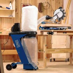 Scheppach DC500 Toz Emme Makinası 75 Litre 550 Watt