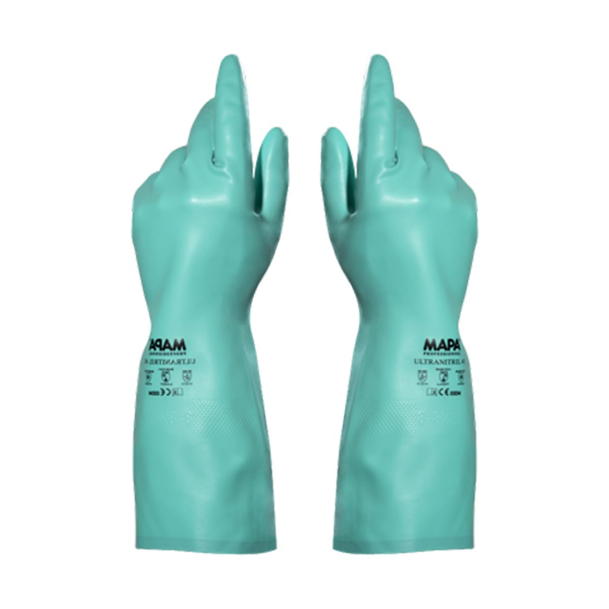 Mapa Ultranitril 491 Kimyasal Eldiveni 9 Numara