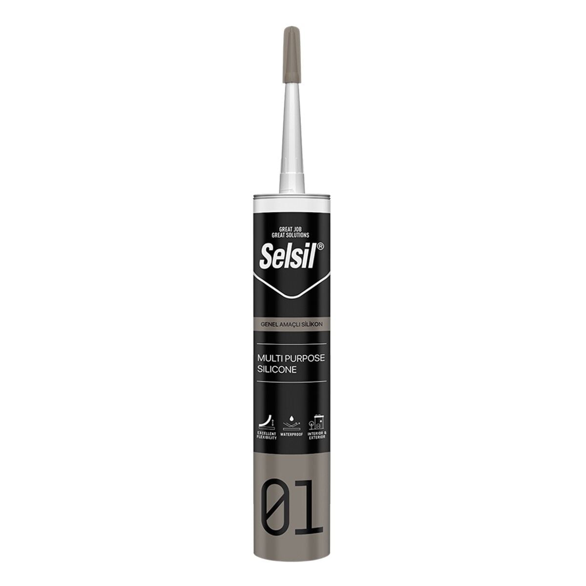 Selsil 2528 Genel Amaçlı Silikon Beyaz 280 gr