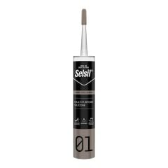 Selsil Genel Amaçlı Şeffaf Silikon 280 gr