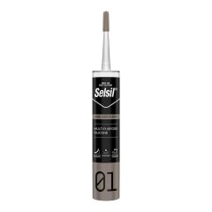Selsil Genel Amaçlı Şeffaf Silikon 280 gr