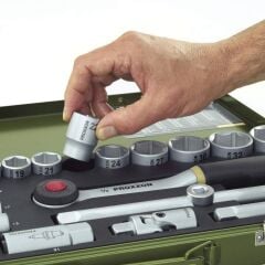 Proxxon 23000 1/2 Cırcır Kollu 29 Parçalı Lokma Takımı