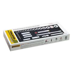 Proxxon 23000 1/2 Cırcır Kollu 29 Parçalı Lokma Takımı