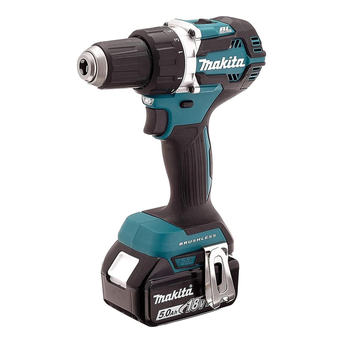 Makita DDF484RTJ Çift Akülü Matkap Vidalama 18V 5Ah Li-ion