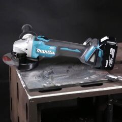 Makita DGA454RFE Çift Akülü Devir Ayarlı Avuç Taşlama 18V 115mm