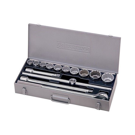 İzeltaş 1120006014 3/4'' 14 Parça Oniki Köşe Lokma Anahtar Takımı