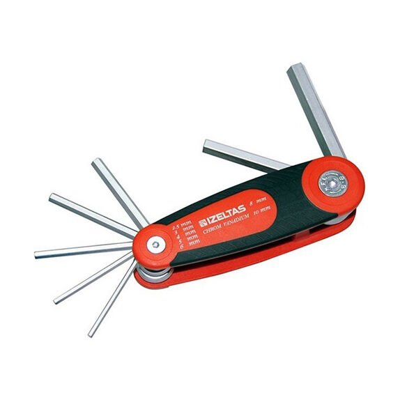 İzeltaş 4912003107 Kaset Allen Anahtar Takımı 7 Parça