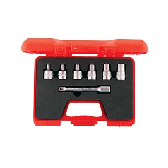 İzeltaş 1113006007 1/2'' 7 Parça Star Lokma Anahtar Takımı