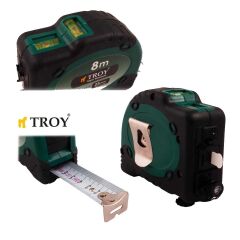 Troy 23100 Lazerli Şerit Metre 8x25mm