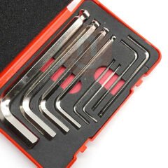 İzeltaş 4905 8 Parça Yuvarlak Başlı Alyan Anahtar Takım