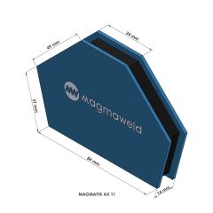 Magmaweld Magmafix AX-11 Manyetik Kaynak Gönyesi - 11 Kg