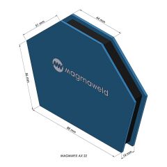 Magmaweld Magmafix AX-22 Manyetik Kaynak Gönyesi - 22 Kg