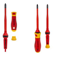 İzeltaş 14000005342 İzoleli 1000V Elektro Slim Tornavida Seti 14 Parça