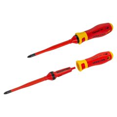 İzeltaş 14000005342 İzoleli 1000V Elektro Slim Tornavida Seti 14 Parça