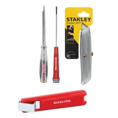 Knipex 6 Parça Set Pense 180 mm Yan Keski 160 mm - İzeltaş - Stanley