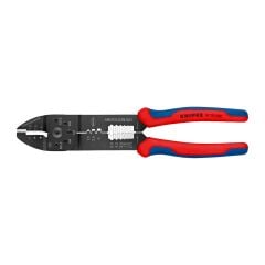 Knipex 9722240 Çok fonksiyonlu Pabuç Sıkma Kablo Sıyırma Pensesi
