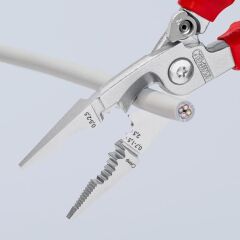 Knipex 1396200 Çok Fonksiyonlu VDE Elektrikçi Pensesi