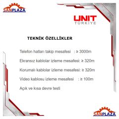 Uni-t UT682 RJ45/RJ11 Kablo Bulucu ve Test Cihazı