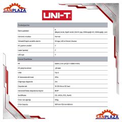 Uni-t UTİ712S 120x90 Gelişmiş Termal Kamera - Görüntüleyici