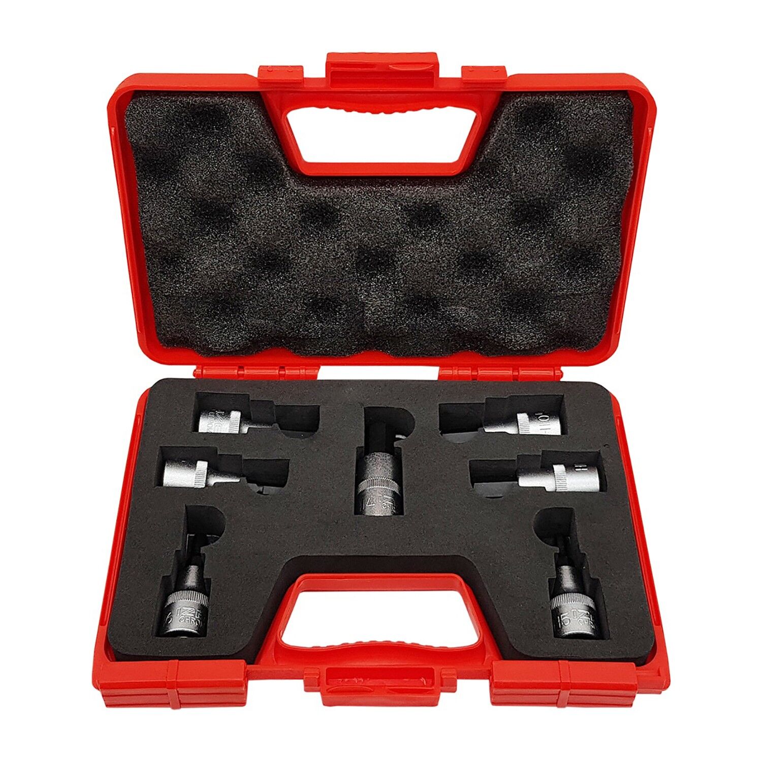 İzeltaş 1113001107 Lokmalı Allen Uç Takımı 60 mm 1/2'' 7 Parça