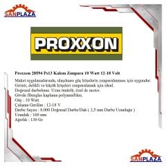 Proxxon 28594 Ps13 Kalem Zımpara 10 Watt 12-18 Volt