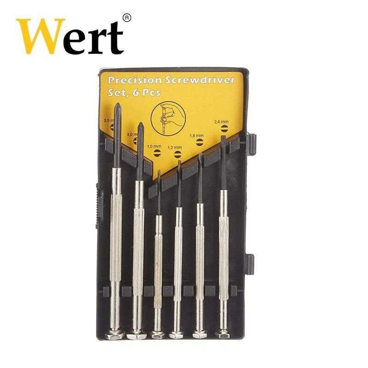 Wert 2251 Saatçi Tornavida Seti (6 Parça)