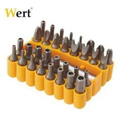 Wert 2233 Bits Uç Seti Hex Torx Tri-Wing Spanner 33 Parça