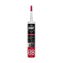 Selsil 2520 HT Kırmızı RTV Yüksek Isı Silikonu 280 ML Conta Motor Egzoz Fırın Silikonu