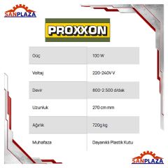 Proxxon 28660 WP/E Elektrikli Mini Polisaj Makinası 50 mm 100 Watt