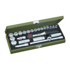 Proxxon 23110 3/8'' Cırcır Kollu Lokma Takımı 24 Parça