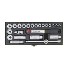 Proxxon 23110 3/8'' Cırcır Kollu Lokma Takımı 24 Parça