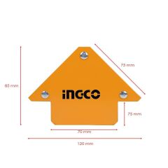 İngco AMWH25031 Manyetik Açılı Kaynak Tutucu Mıknatıs 3'' 25 lbs